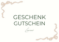 Geschenkgutschein