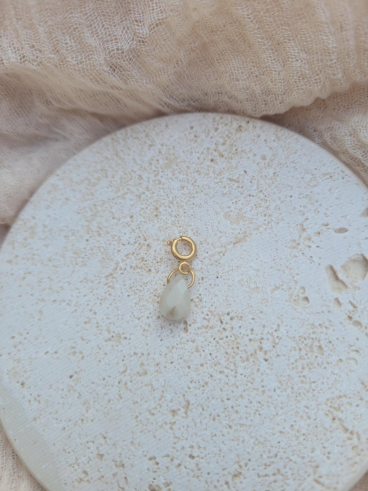Charm • Amazonite | Gold