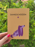 Postkarte | Dankeschööön