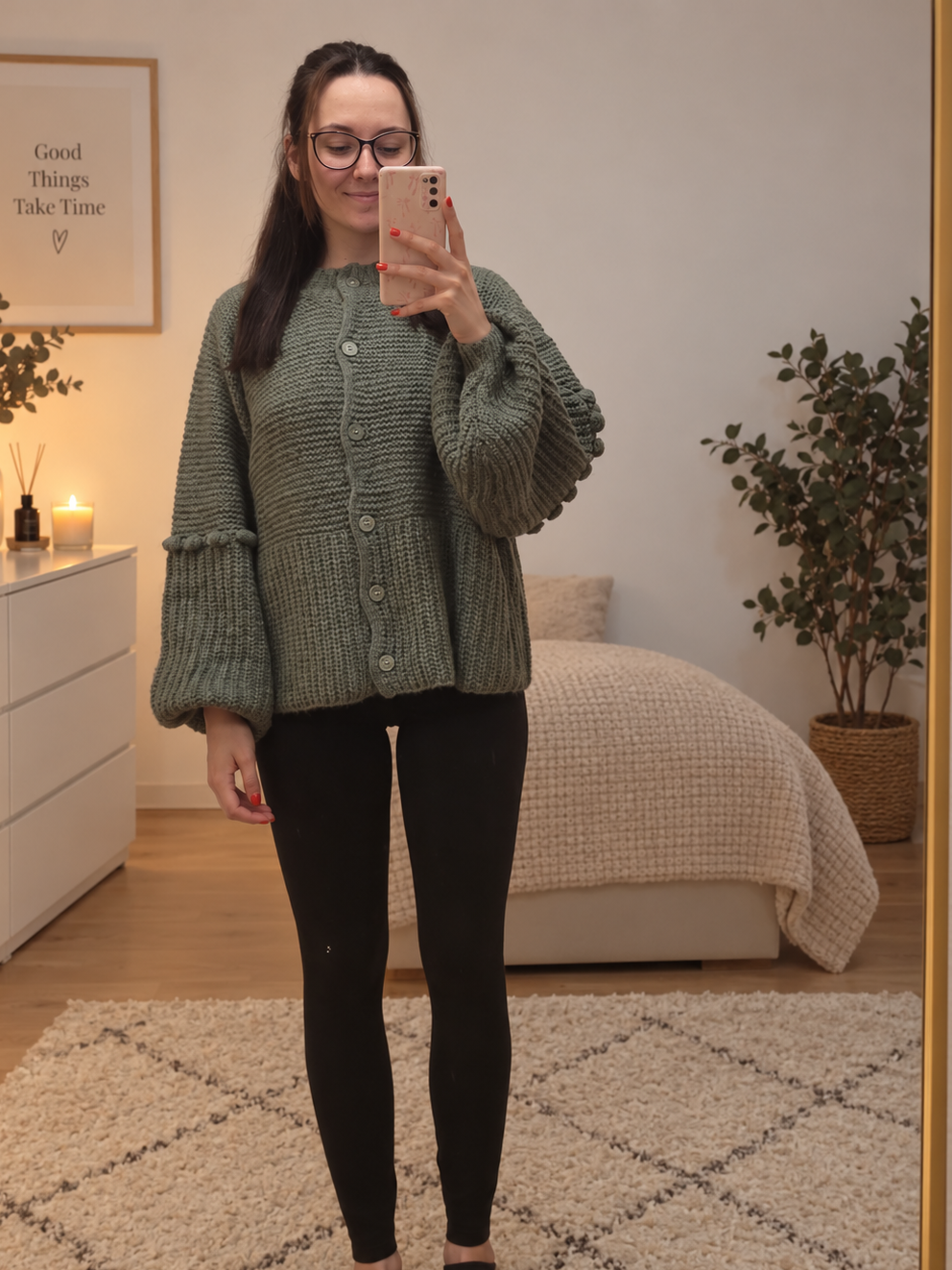 Strickjacke | Puffy