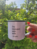 Cup aus Emaille | Die Bohne