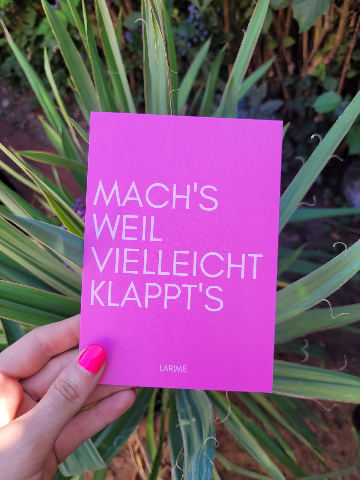 Postkarte | Mach's